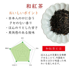 画像をギャラリービューアに読み込む, 近江なごみ茶 和紅茶 ティーバッグ (4g×8個)